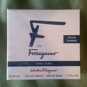 F by Ferragamo Blue for Men SEALED 1.7 oz / 50 mL
